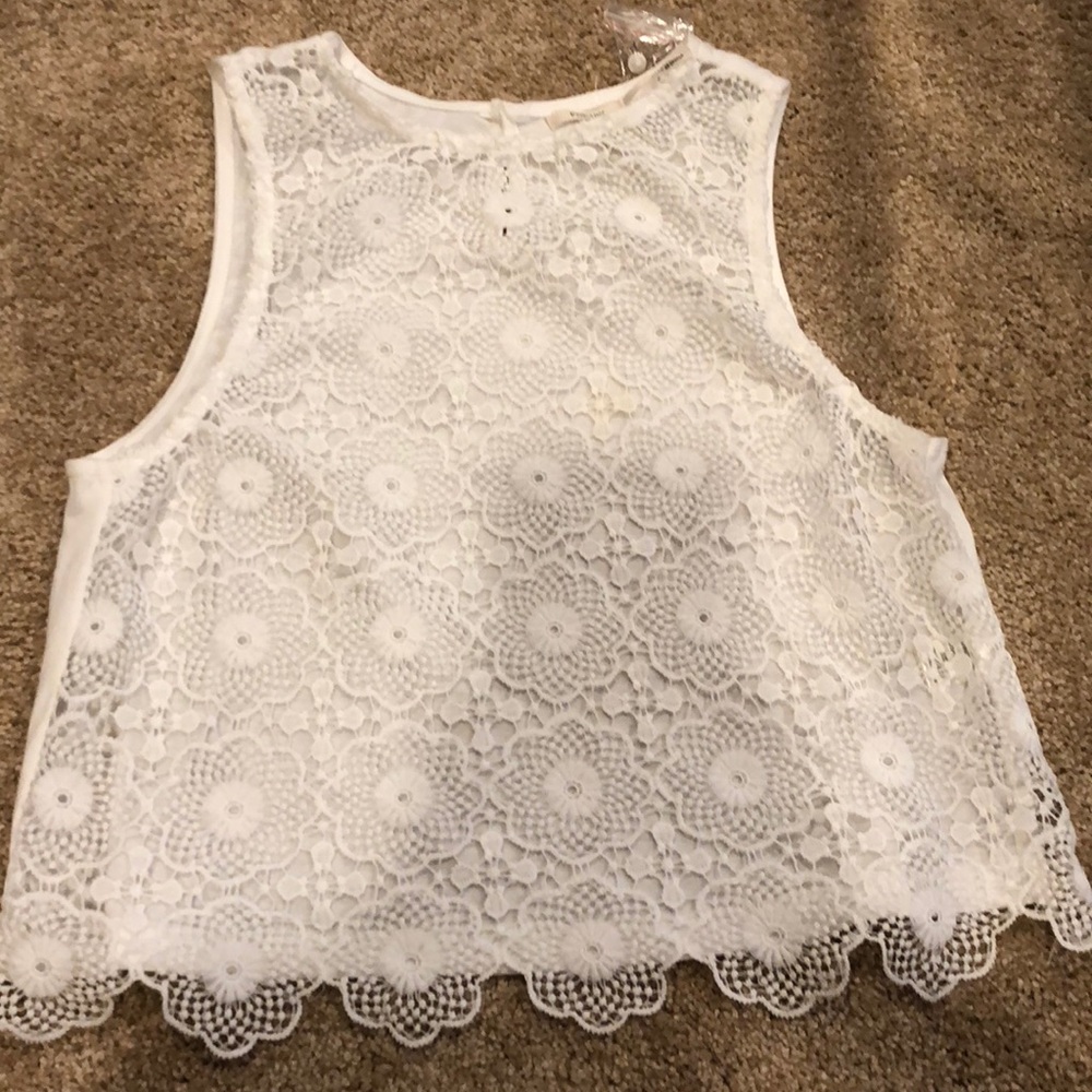 Women’s Lace Front Tank Top